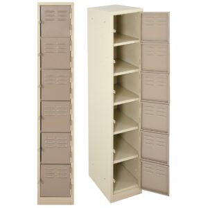 6 tier locker
