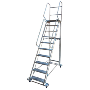 Mobile safety ladder