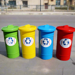 50L Round recycle bin