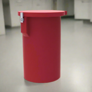 50L Round Medical/Hazardous Waste Bin