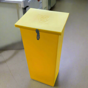 60L Medical/Hazardous Waste Bin