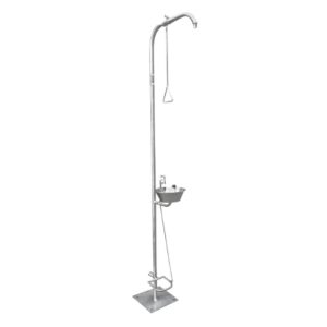 Single Combo Operated Safety Shower